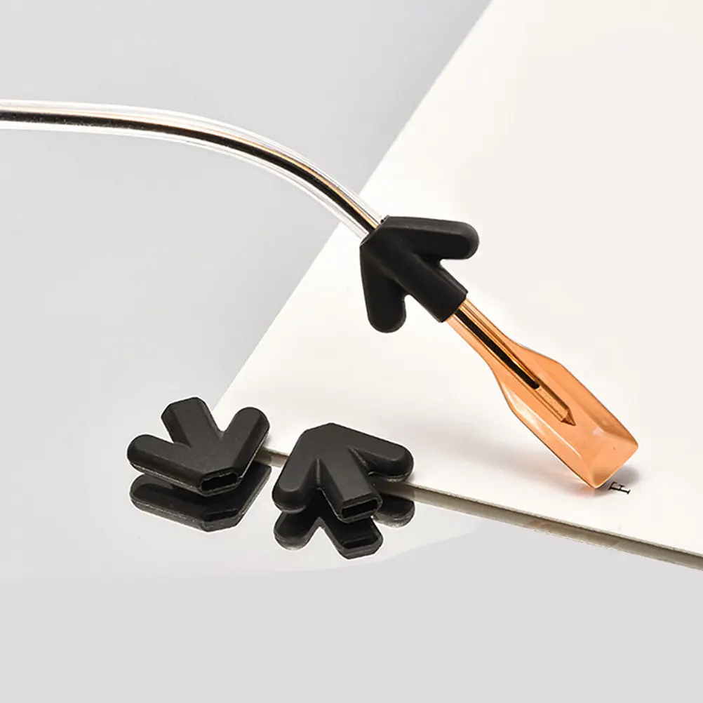 

10Pairs Silicone Glasses Ear Hooks Non-Slip Soft Flexible Eyeglass Retainers for Running Riding Climbing Surfing Hunting