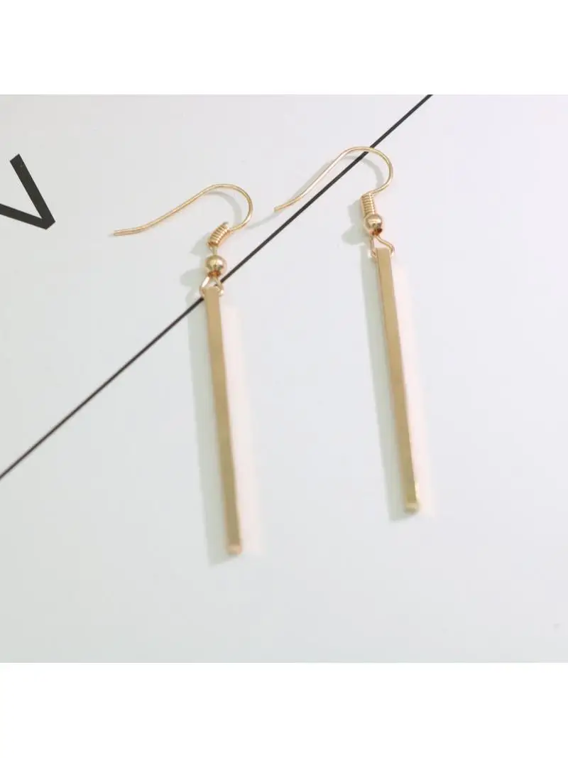 Pendientes Redondos Adelgazantes para el Rostro, Aros Metálicos de Clip Estilo Coreano, Versátiles, con Personalidad y Sexy, Accesorio de Moda
