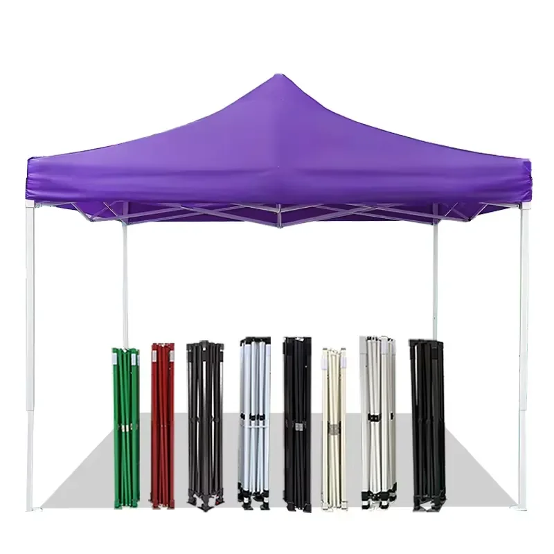 Outdoor Tent for Events Gathering Exhibition Commercial Folding Tents Waterproof Pop up Sunshade Canopy 10x10 Gazbo