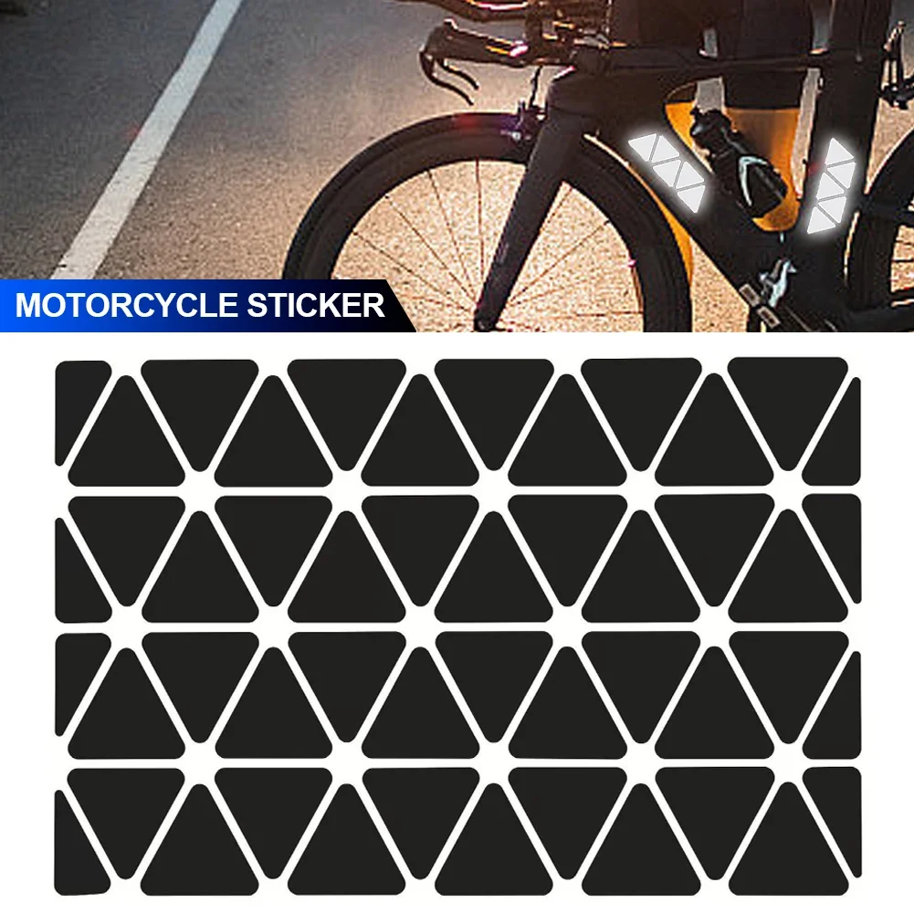 

Светоотражающие наклейки на бампер автомобиля, мотоцикла, мотоциклетные шлемы, невидимая черная светоотражающая защитная полоса, светоотражающая лента для велосипедов