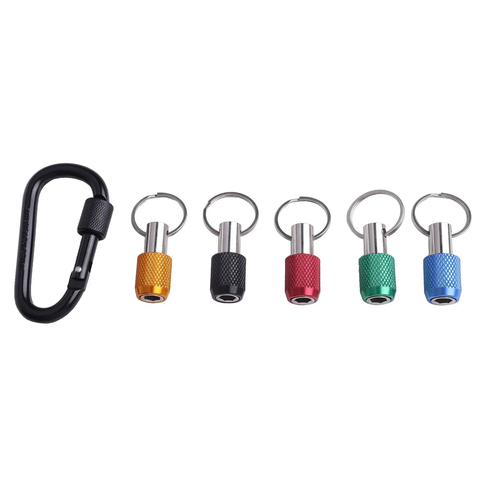 

Assistant Hex Shank Screwdriver Keychain Screwdriver Bits Holder Suitable Package Content Precise Manufacturing