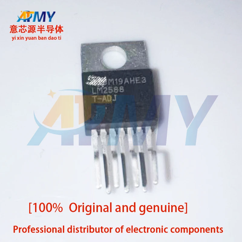 2piece LM2588T-ADJ Switching Regulator DC Chip 100% Original