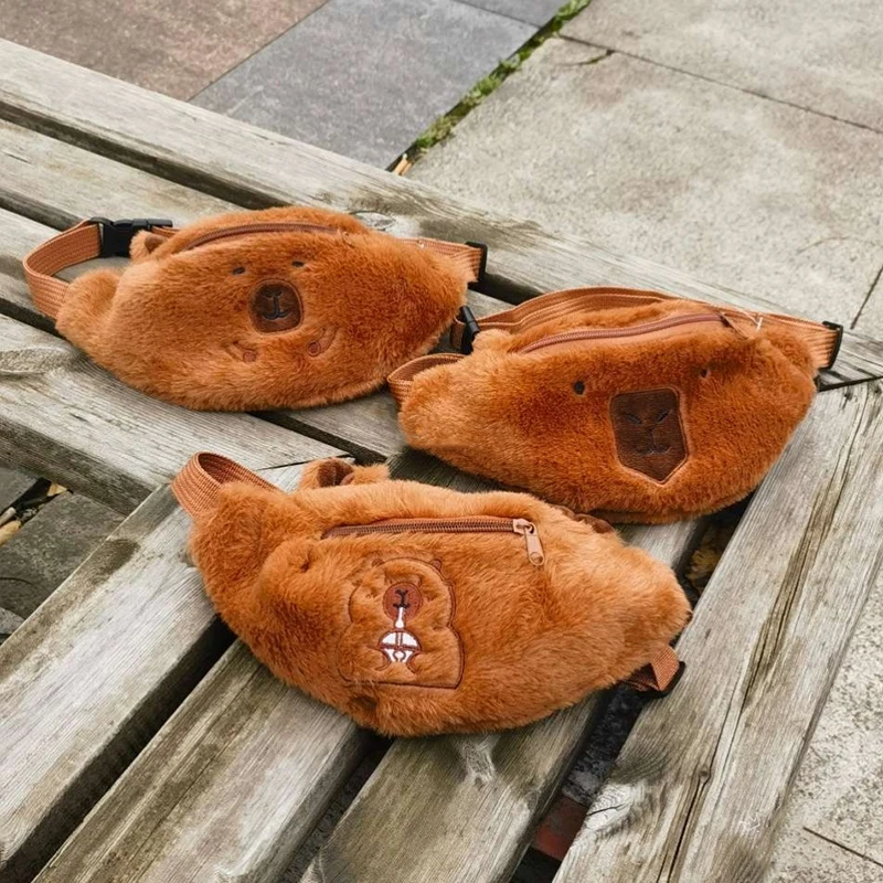 Рисунок 2 - Модная плюшевая поясная сумка с