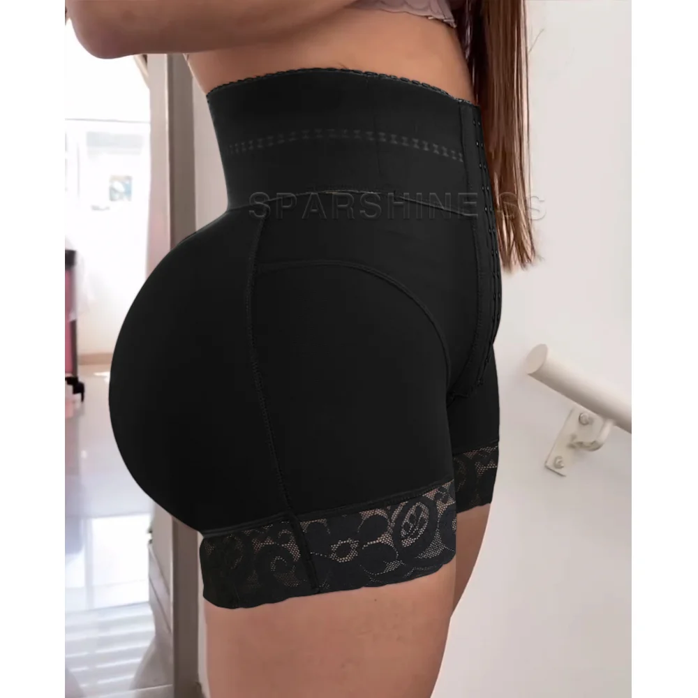 Fajas Colombianas Women Waist Trainer Shaping Shorts Tummy Control Butt Lifter Body Shaper Postpartum Girdle Butt-lifting Pants