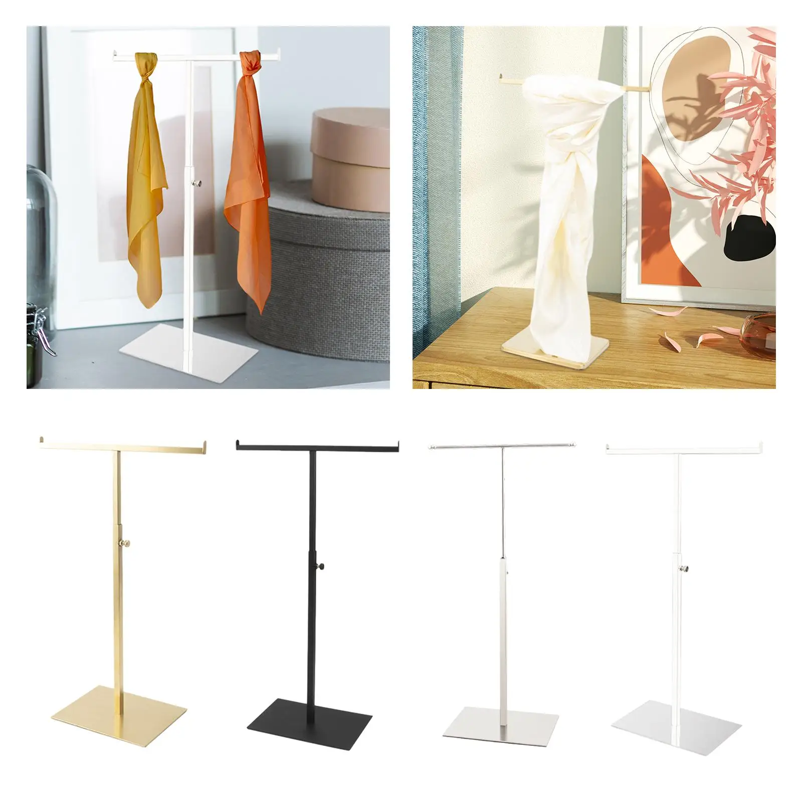 

Necklace Holder, Height Adjustable, Bracelet Necklace Storage Rack for Home Shop