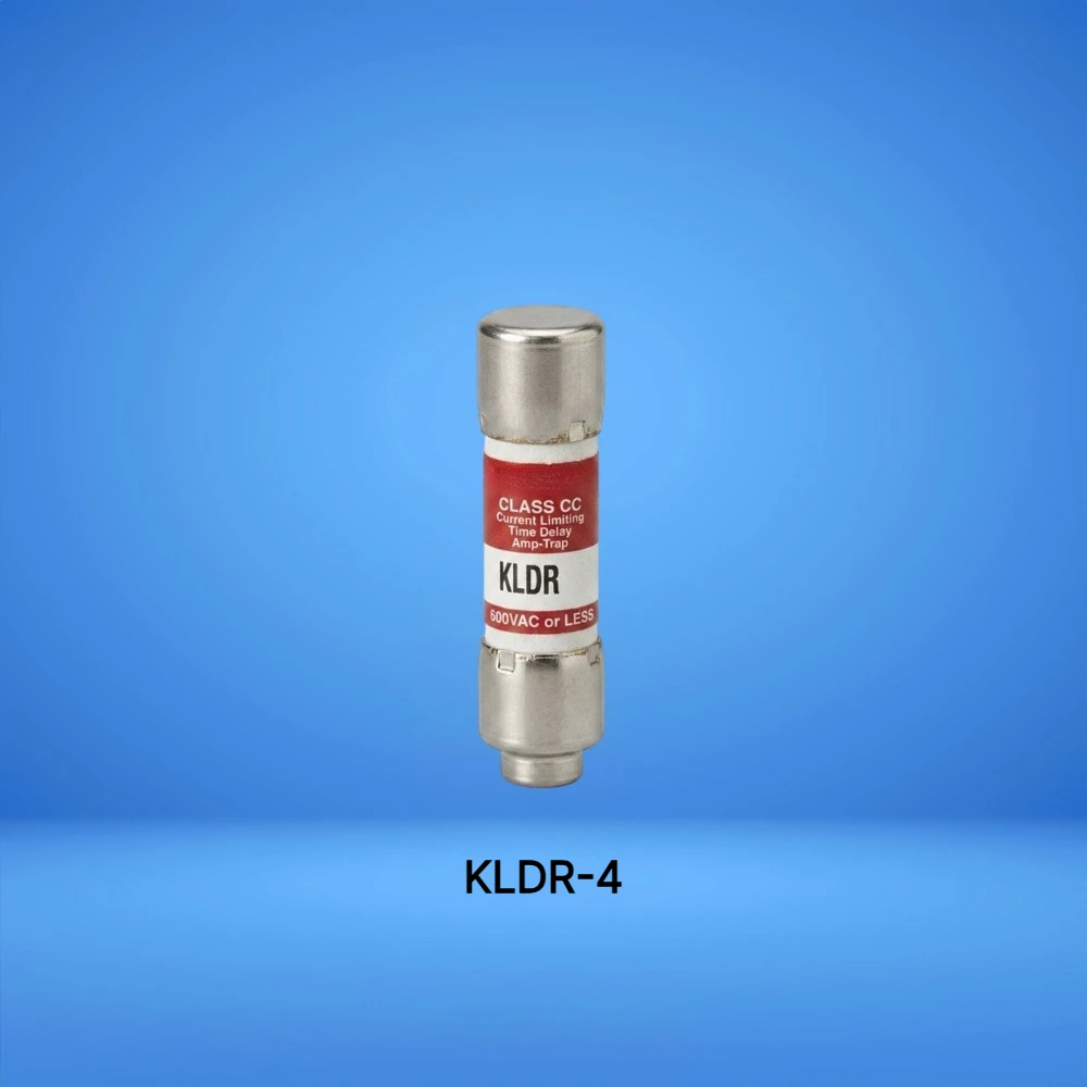 KLDR-4 Time Delay Midget Fuse 4A 600VAC Current Limiting Industrial Fuse KLDR4 【10-Pack】 OEM