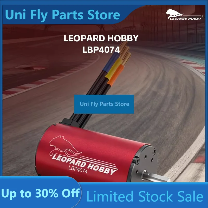 Leopard Hobby LBP4074 4074 2000KV / 2150KV 4-6s Waterproof Brushless Motor For 1/8 Rc Buggy Baja Car Drift Racing Off-roaUniFly