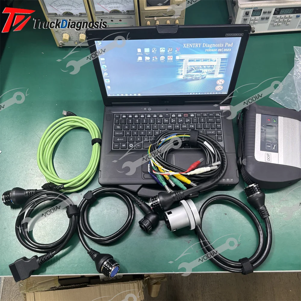 

Ноутбук CF53 для мультиплексора MB STAR C4 SD Connect Xentry, диагностический инструмент DAS WIS EPC для грузовиков и легковых автомобилей Ben-z