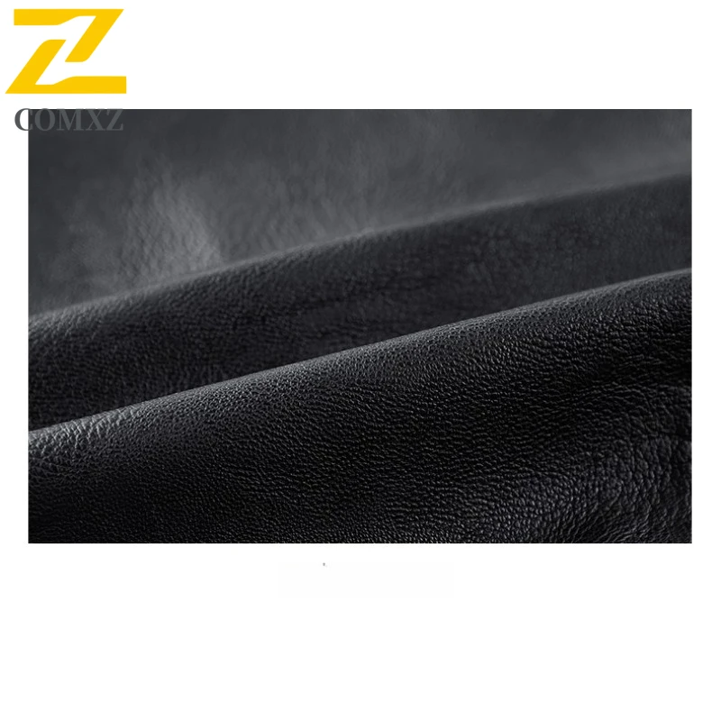 سترة رجالية عتيقة لراكبي الدراجات النارية مغسولة من جلد البولي يوريثان وياقة بيسبول فضفاضة تناسب الطيار القديم مقاومة للرياح وسحاب تكتيكي لربيع الخريف