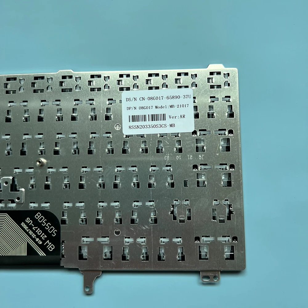 XIN-Teclado árabe para portátil DELL, E6520, E6530, E6540, E5520, E5520M, E5530, M4700, M6700, M2800, M4600, M4800, M6600, M6800