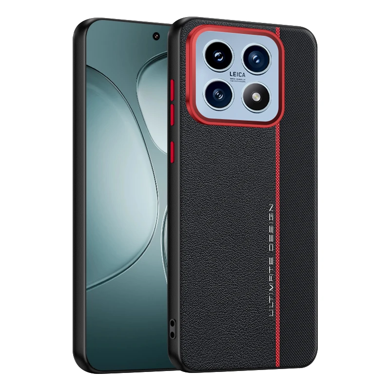 

Case For Xiaomi 17 Pro Max Business Luxury Leather Anti Fall Hard Protect Phone Cover For Xiaomi 17 Pro Shell Shockproof Bumper