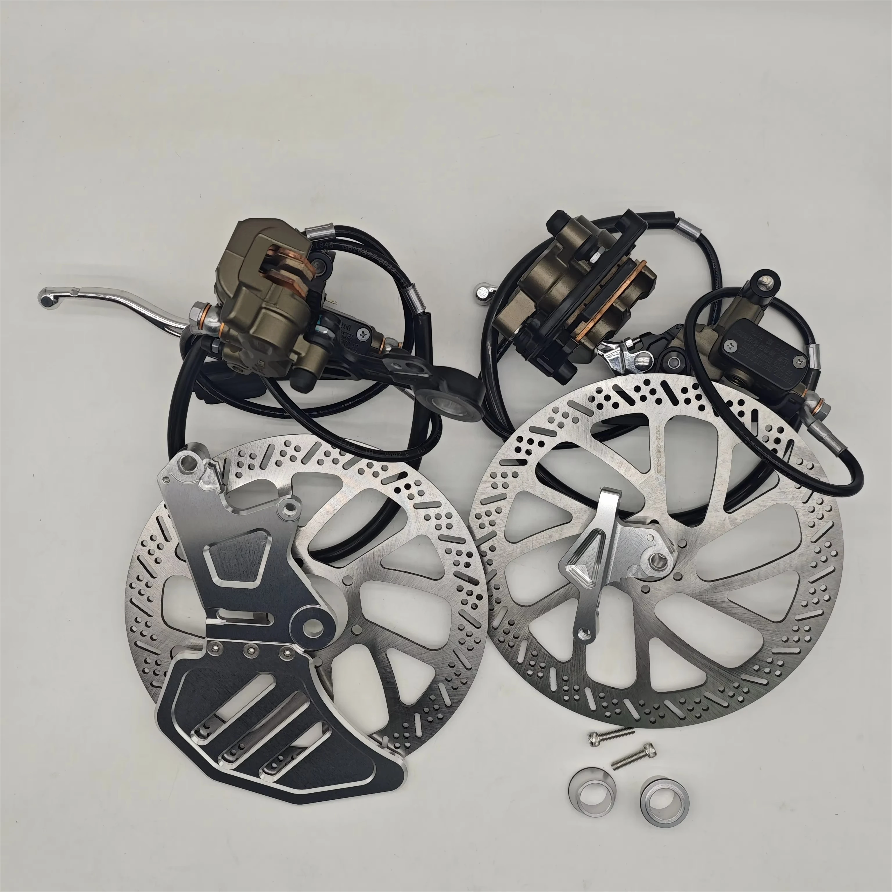 

Задний тормозной узел с дисковым кронштейном для Light Bee E Ride Pro SS 2.0, новая мотоциклетная тормозная система из 6061AL+2Cr13