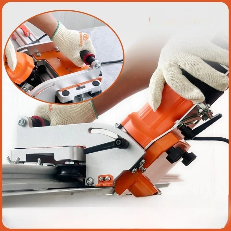 Electric Track Tile Cutting Machine Multifunctional 45 Degree Chamfering and Straight Cutting Integrated Machine