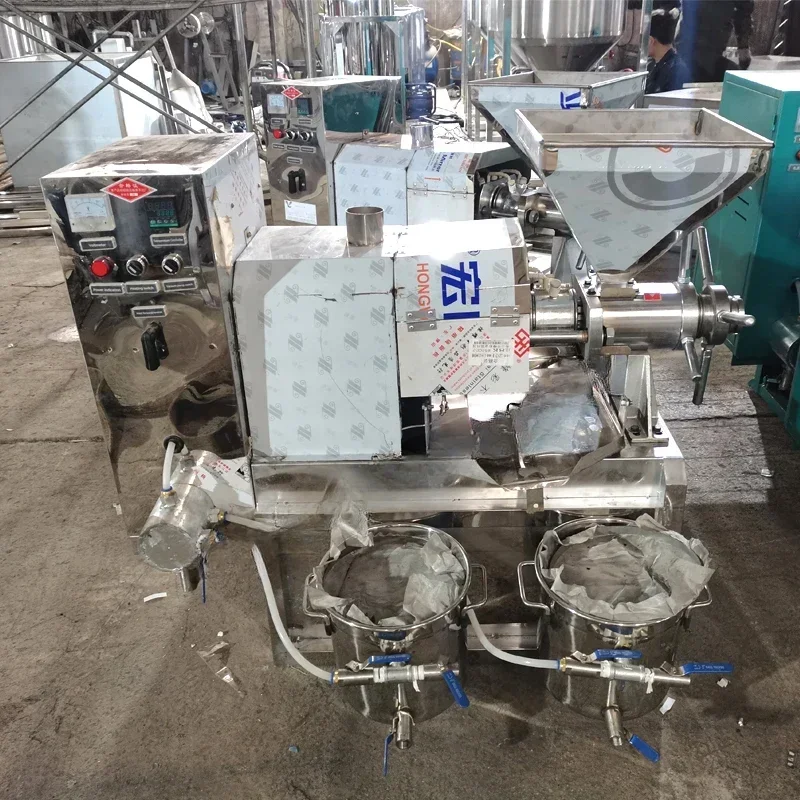 

Commercial Oil Press Machine 30-60Kg Per Hours 220V 380V Sesame Peanut Walnut Extractor