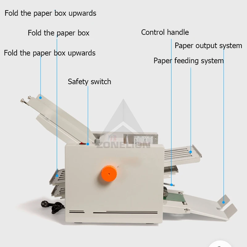 A3 Size Folding Machine Most Popular Automatic Folding Machine