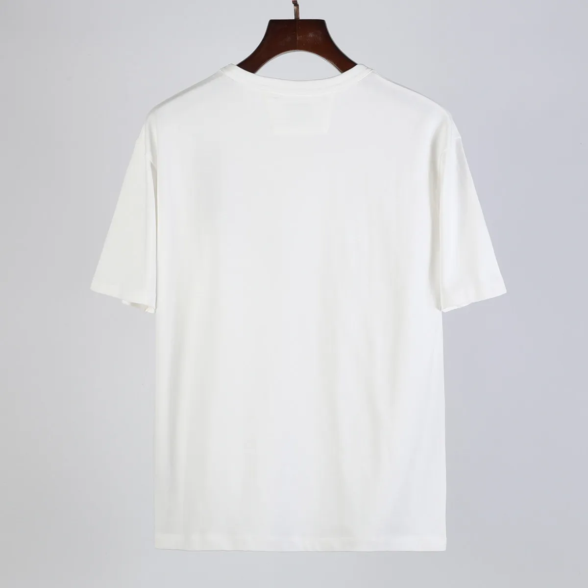 26SS Men's Cotton T-shirt Short Sleeve round Neck Casual Style Spring Summer Fashion Basic Tee Unisex Standard Fit