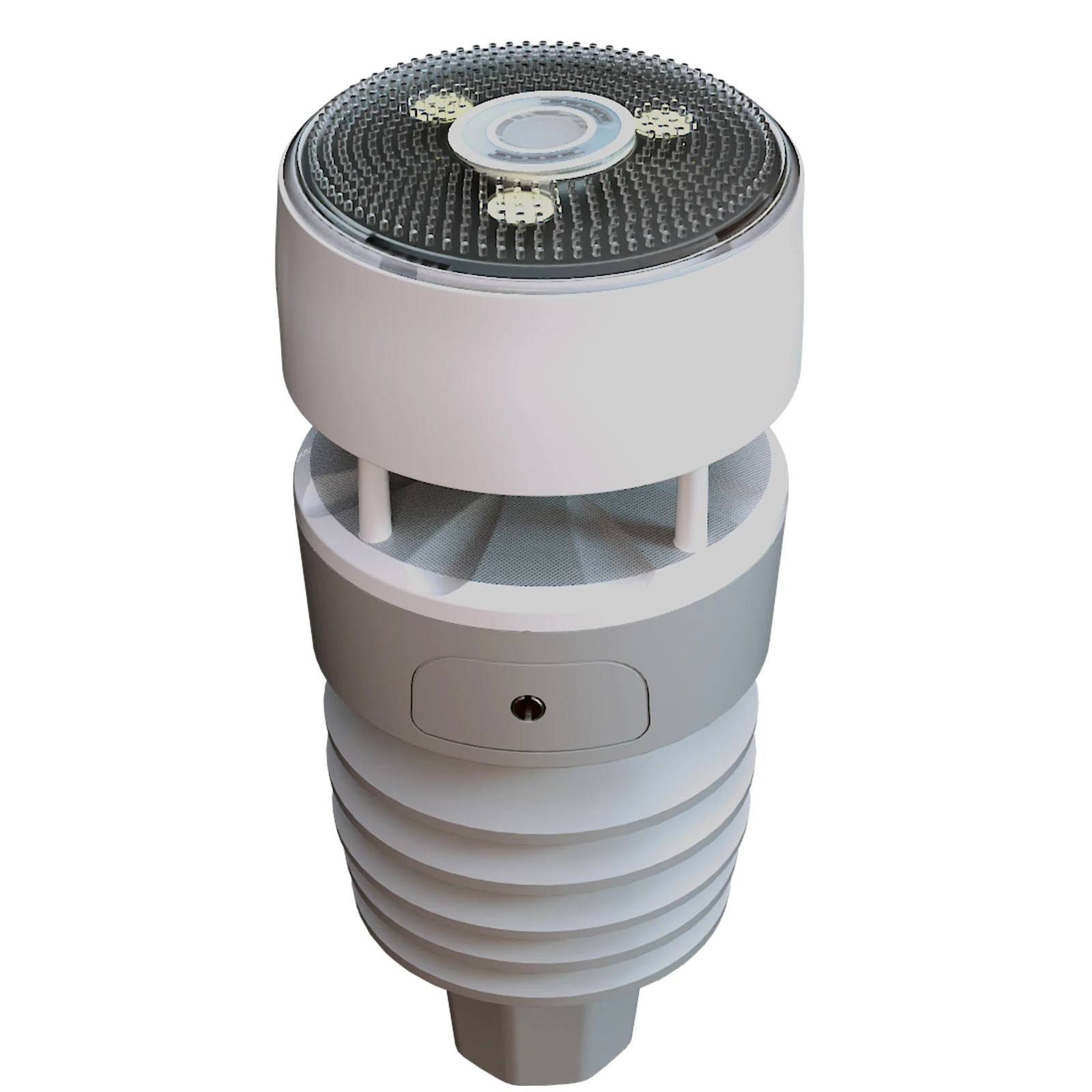 Ecowitt GW3001 Wetterstation, IoT Wi-Fi Hub mit SD-Karten-Datenspeicher, 7-in-1 Solarbetriebener Haptischer Regensensor für den Außenbereich – Detail 7