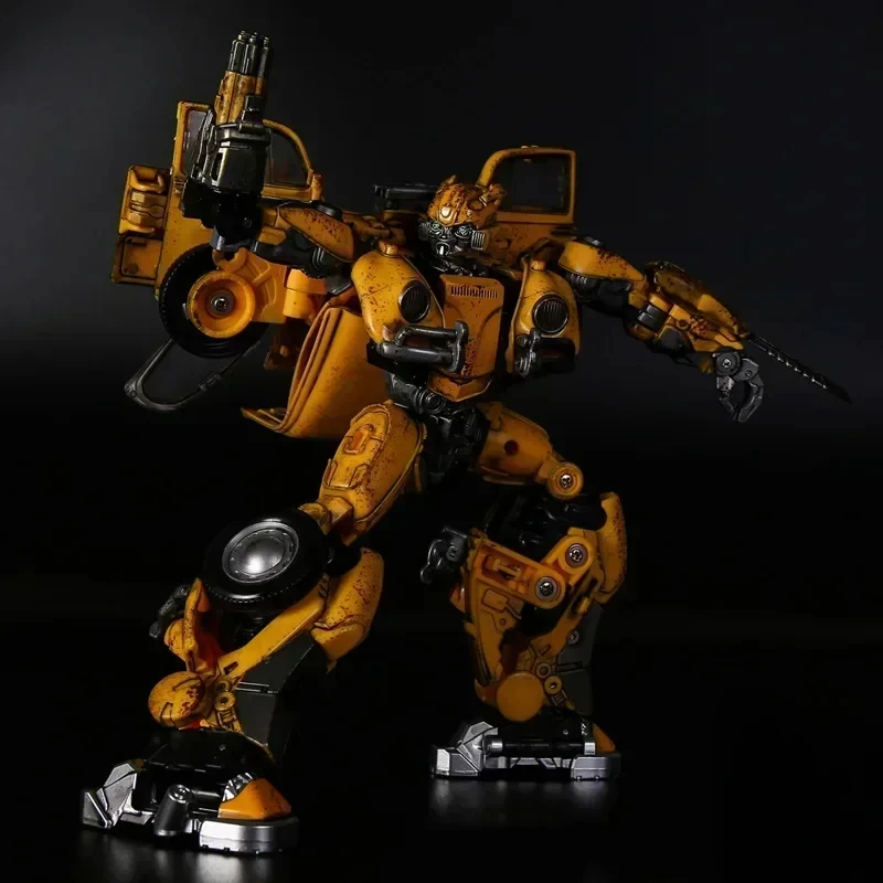 

【Spot Goods】Transformed Toys H6001-3 Battle Loss Version BEE Robot Beetle Car Model Figure Original Box Collection Birthday Gift