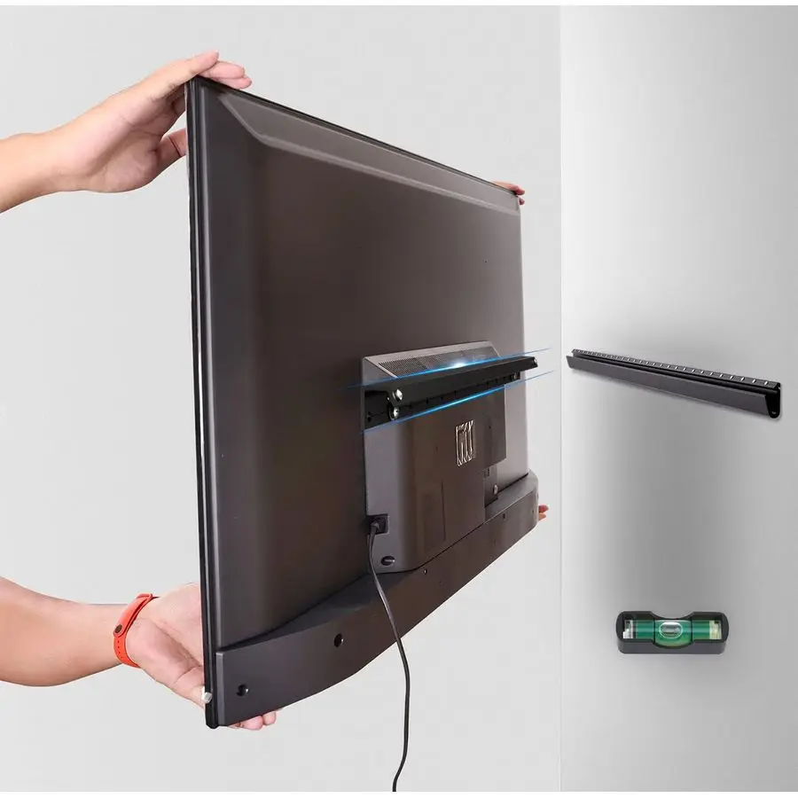 

Кронштейн для телевизора без креплений к гипсокартону для телевизоров 32-75 дюймов, настенный кронштейн без креплений к гипсокартону, максимальный VESA 600x400 мм, до 150 фунтов, универсальный, подходит для большинства LED/LCD телевизоров.