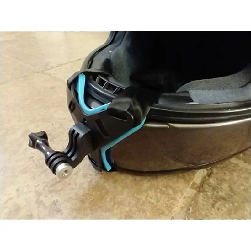 الذهاب برو خوذة الذقن حزام جبل ، تعديل دراجة نارية خوذة تسخير حزام ل GoPro 11/10/9/8/7/6/Sj4000 // DJI oomo/Akaso/Apeman