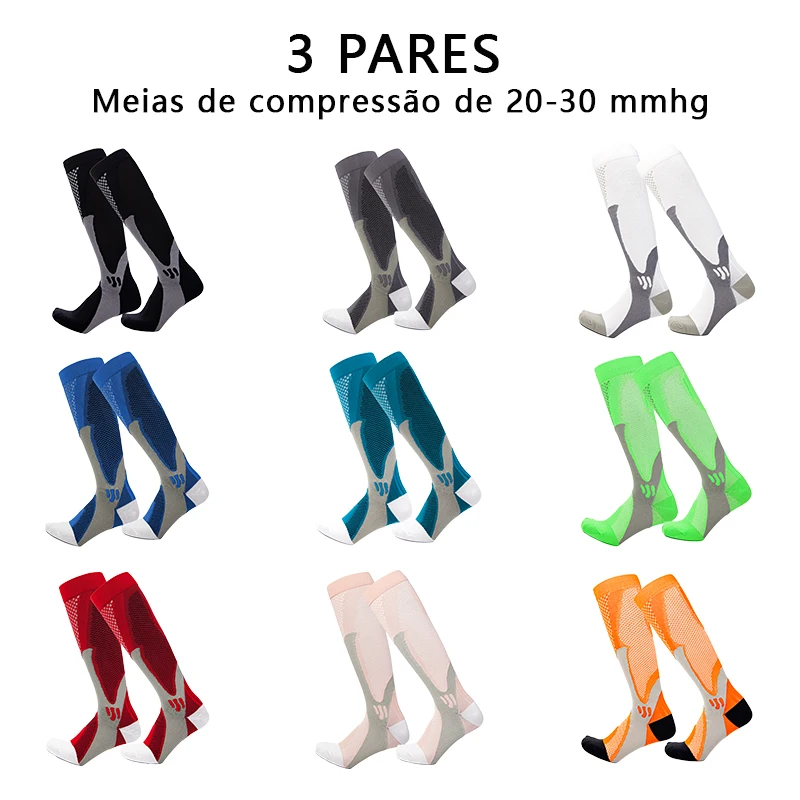 High Elasticity Compression Means 20-30 mmHg Varicose Seams Anti-Fatigue Muscle Legs