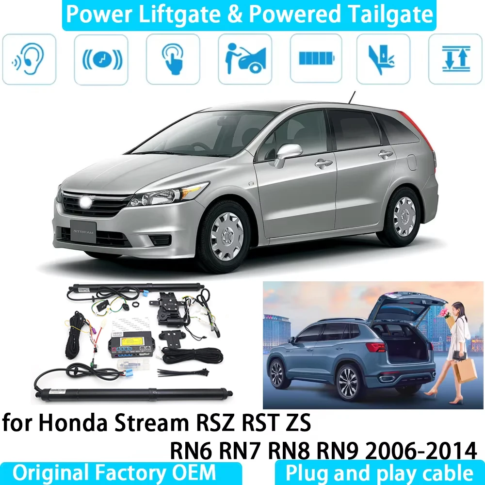 for Honda Stream RSZ RST ZS RN6 RN7 RN8 RN9 2006-2014 Automatic Electric Power Liftgate Powered Tailgate Strut Tail Gate
