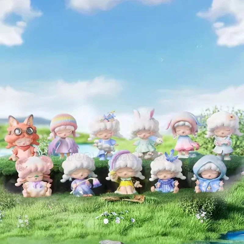 Yumo castelo do vento série caixa cega caixa misteriosa caixa surpresa meninas anime figuras bonito modelo presente de aniversário