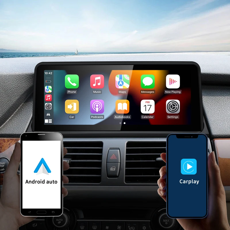 مشغلات وسائط متعددة لفيديو السيارة ، كوالكوم سناب دراجونين 680 ، أندرويد 13 ، بوصة ، مشغل سيارة لاسلكي ، بي إم دبليو X5 E70 X6 E71 #5