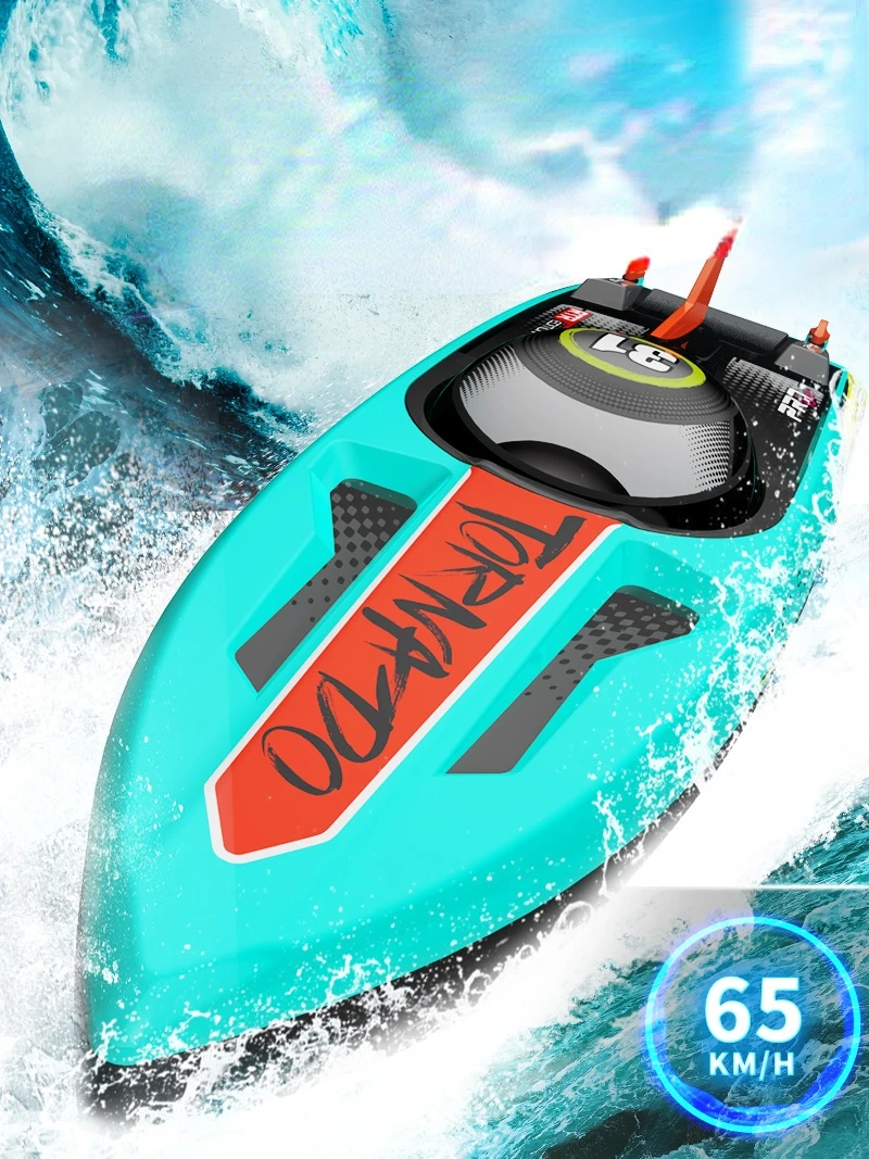 

3789 High-speed Brushless Remote Control Speedboat Model Electric Waterproof Rotation Pull Net