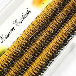 Softer Feel Individual Eyelashes Thick Eyelashes Premade fan Eyelash Russia Volume Cilia 180 Pieces Clusters