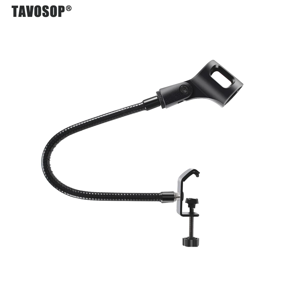 Microphone Stand Microphone Arm Conference Speech Recording Equipment Adjustable Height Flexible Arm
