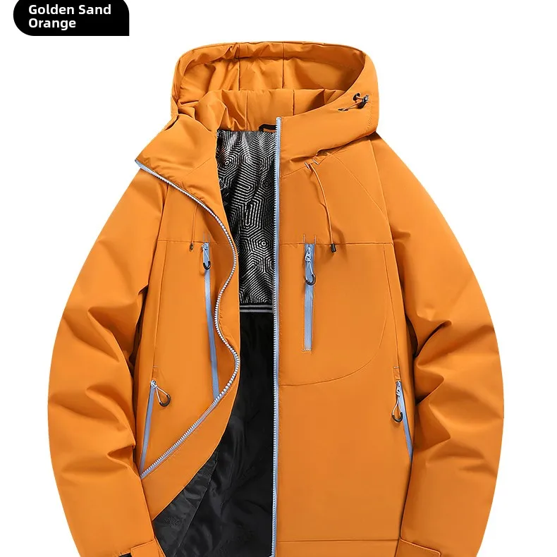 

Уличная термокуртка из хлопка Aphene для мужчин и женщин, ветрозащитная, теплая, модная, в цветовой гамме Dopane, осенне-зимнее пальто