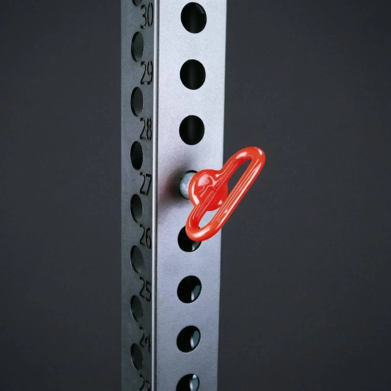 Fitness Equipment Pin Practical Red Handle Gym Attachment Locker Pin for Smith Machine Gym Power Rack