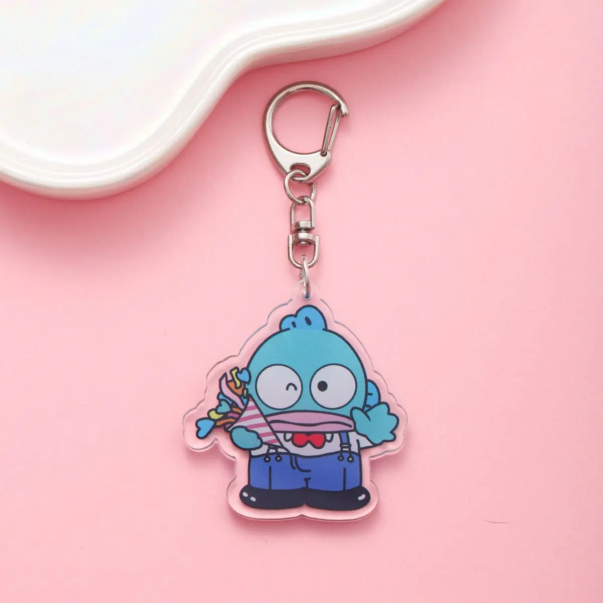 LLavero de acrílico de Anime, accesorios, colgante para bolso de coche de dibujos animados, regalo, bonito bolso creativo, amuleto, regalos divertidos para amigos, llavero