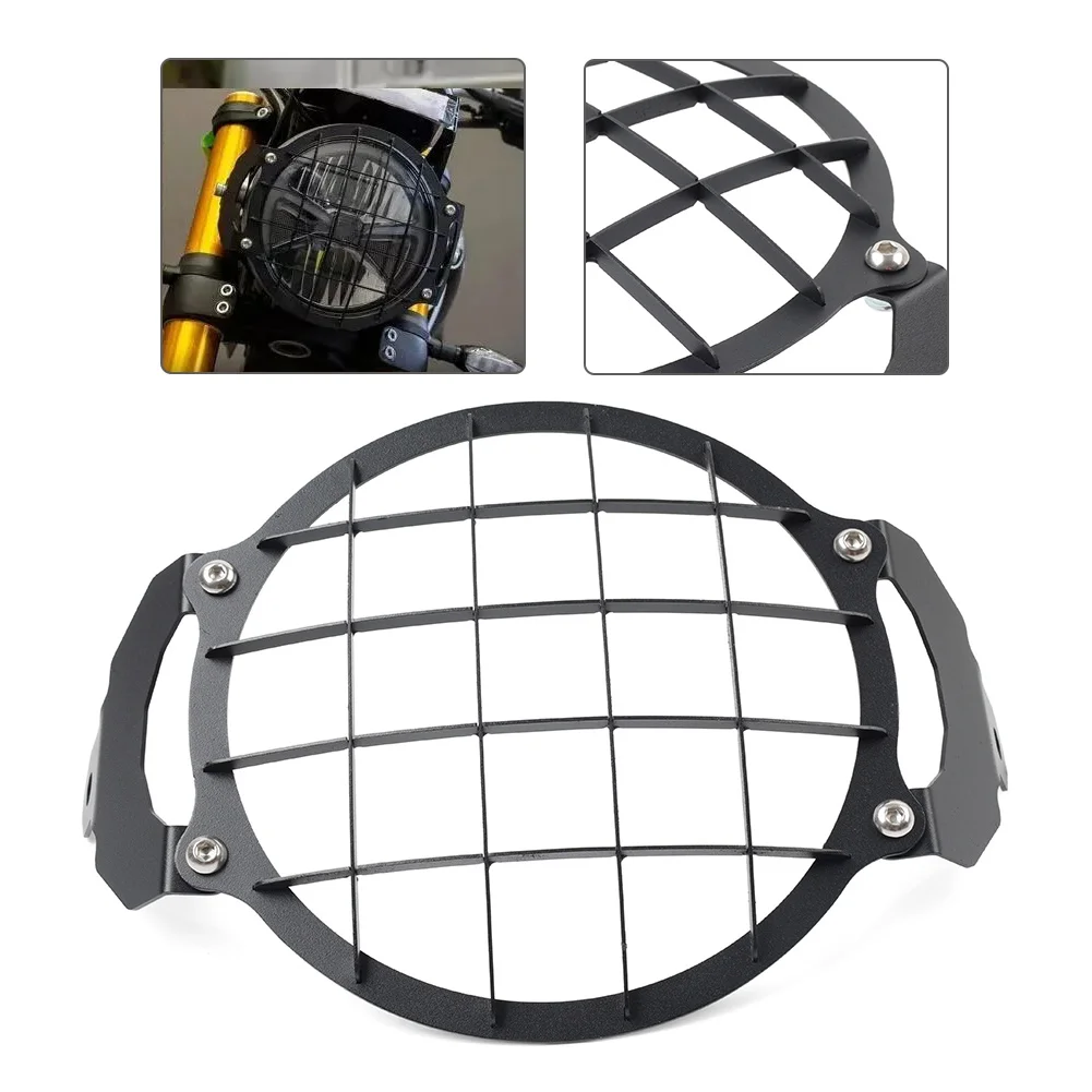 Motorcycle Headlight Cover Protector Grille Mesh Guard For Speed 400 Scrambler 400X 2024