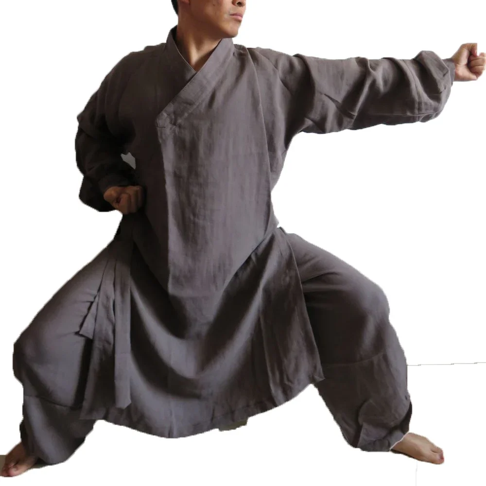 20 kleuren Unisex Taoïstische Pakken Robe Wudang Kung Fu Uniform Vechtsportkleding