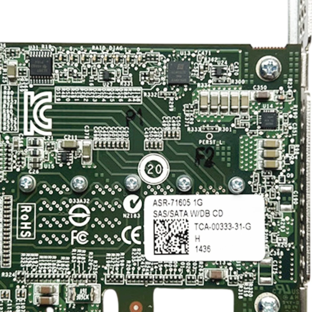 Imagem -02 - Adaptec-original Hba Passthrough Array Card Asr71605 2274400-r Gbps Quatro Portas 8643 Expansão 32 Bay Sas Sata Controlador Pcie