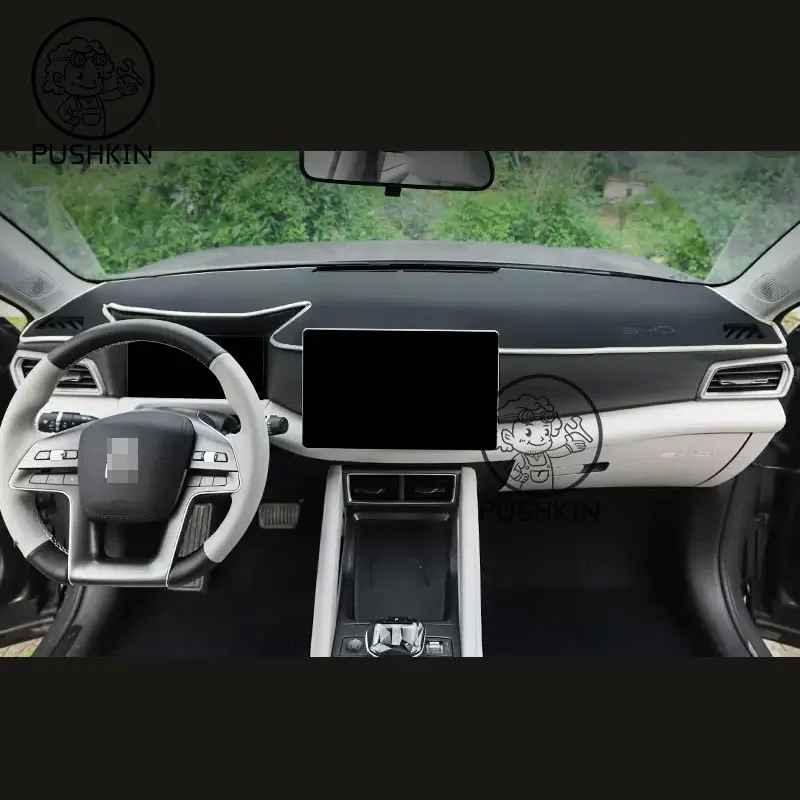 For BYD Yuan UP Yuan Pro 2024 2025 Car Dashboard Cover Anti-UV Non-slip Mat Accessories