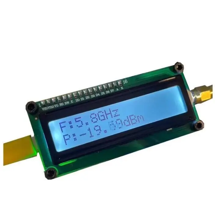 0.1–8GHz Wideband RF Power Meter | 24-bit ADC High-Precision AD8319 Module for RF Test
