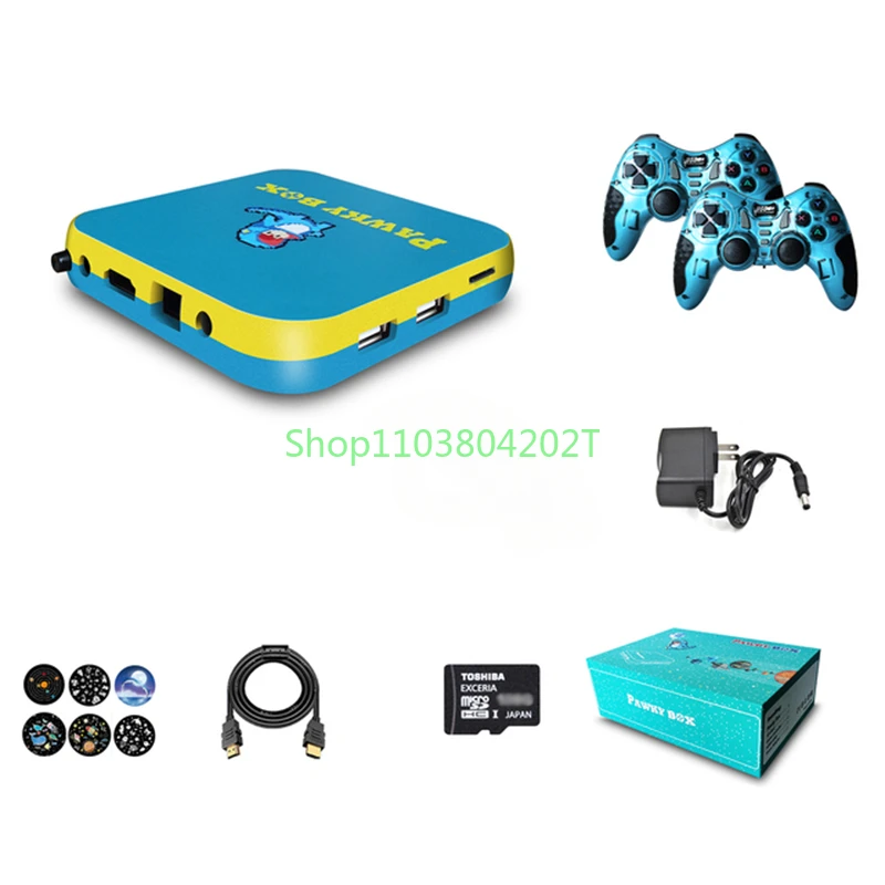 Pawky Box Retro Game Console For PS1/SMS/N64/PSP 50000+ Super Console Box Video Games Player 4K Wifi TV Out Family Gaming Fun