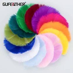 GUFEATHER L243,jewelry accessories,natural feather,copper,hand made,jewelry making,feather tassel,diy pendants,one pair/lot