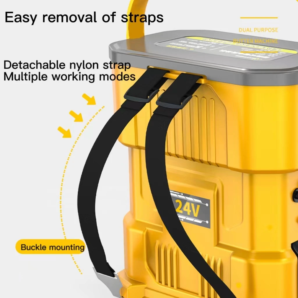 مبيعات المصنع مباشرة 7.2L بطارية ليثيوم مضخة زيت تشحيم كهربائية 10000PSI بطارية عالية الجهد مسدس زيت تشحيم كهربائي #3