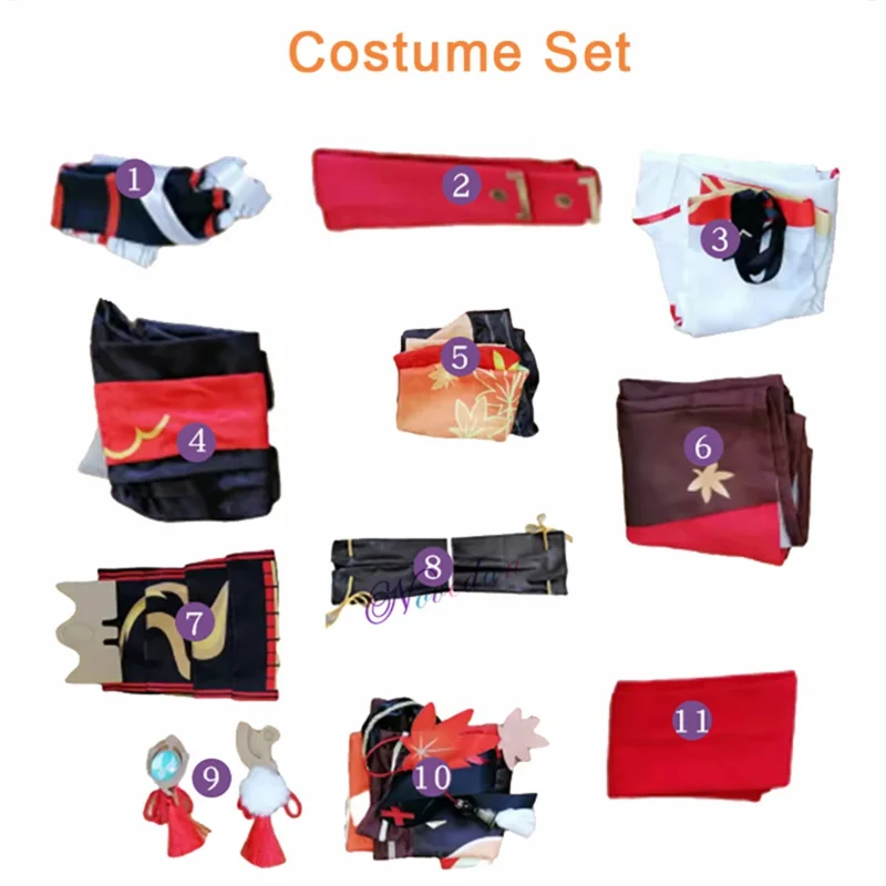 Anime Spel Kaedehara Kazuha Cosplay Halloween Carnaval Kleding Pruik Schoenen Kostuum