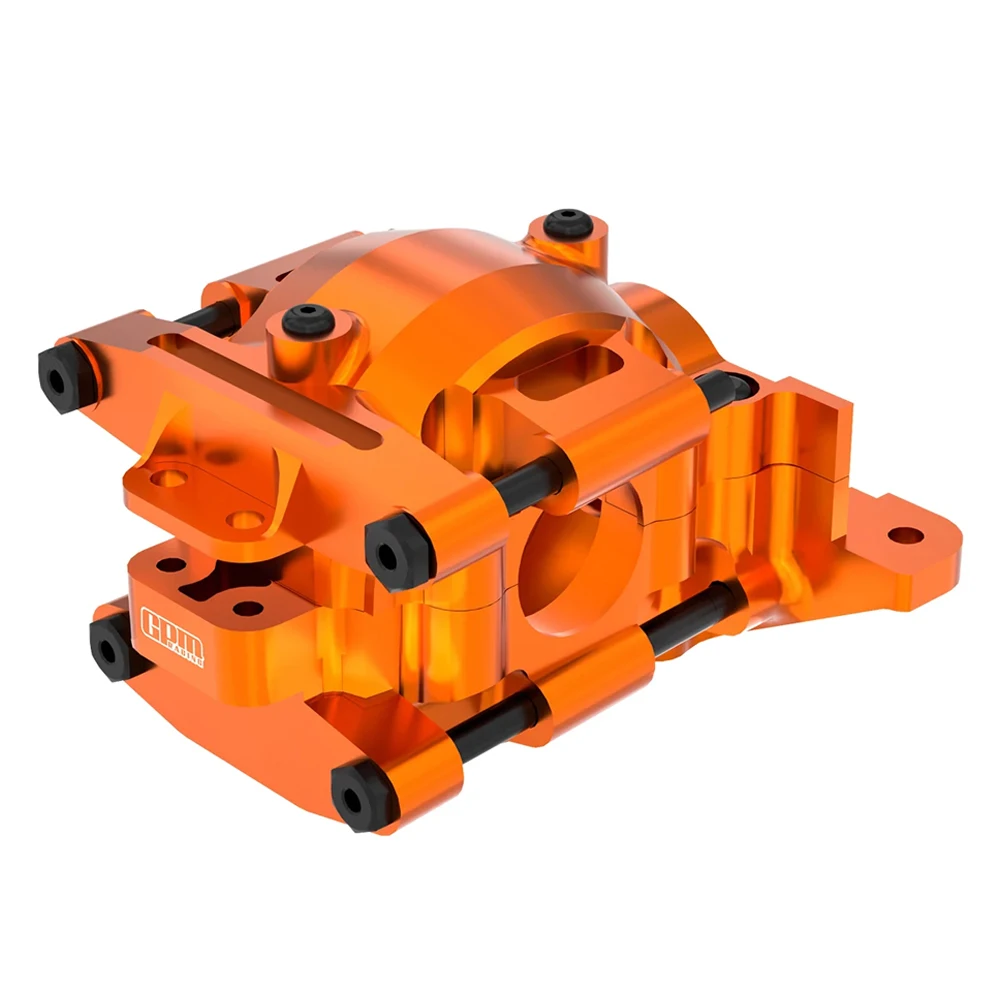 GPM para TRAXXAS Mini Maxx 107154 -1 MONSTER TRUCK RC Car Metal 7075 aleación de aluminio cubierta de engranaje de mamparo superior inferior trasero 10729