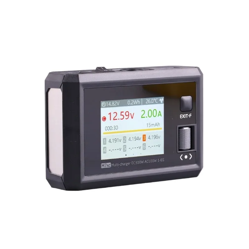 For M7AC Balance Charger 6s Model Aircraft Multi-function Crosser Charging 300W XT60