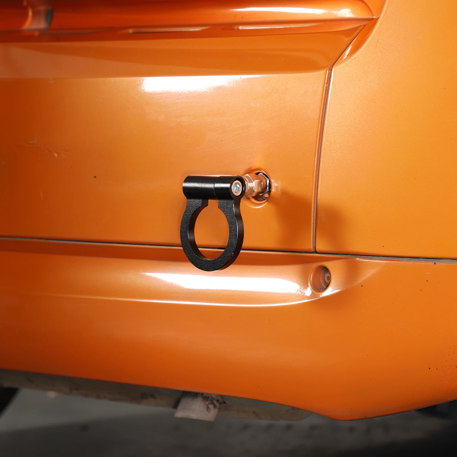 Red/Black/Blue Trailer Towing Eye Hook For Smart Fortwo 451 453 2007-2021 Aluminum+Steel Replacement Tow Ring - view 6
