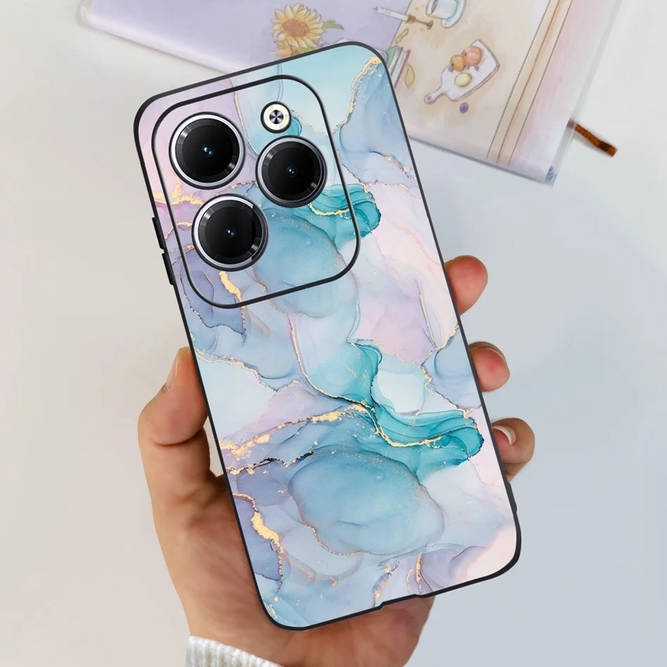 For Infinix Hot 40 4G Case 2023 New Fashion Love Heart Cartoon Funda Soft Silicone Back Cover For Infinix Hot 40i Hot40 Pro Capa