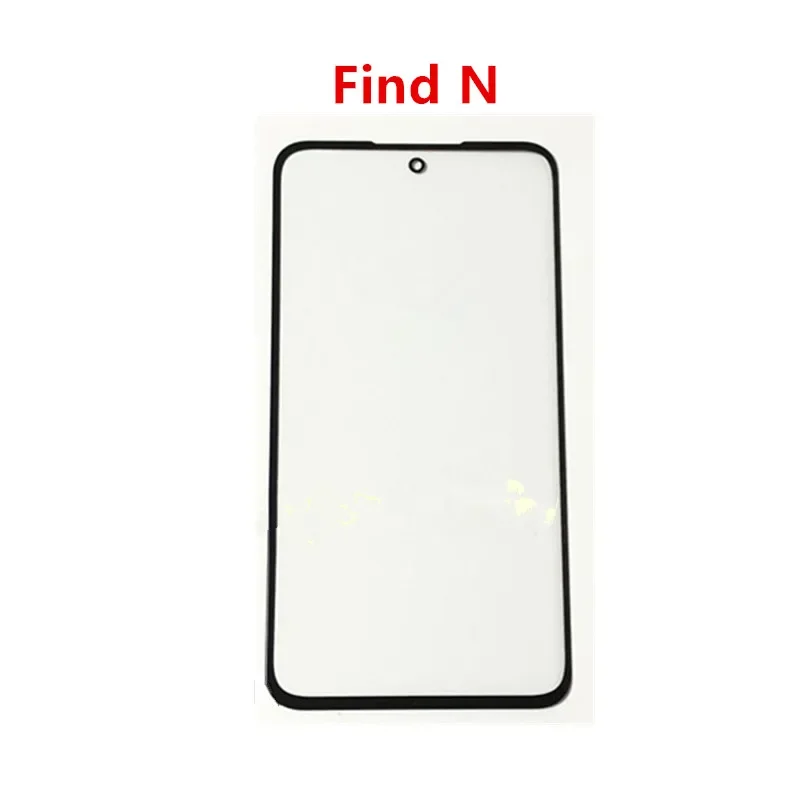 Outer Screen For OPPO Find N N2 X6 X5 Pro X3 X2 X Touch Panel LCD Display Front Glass Repair Replace Parts  OCA