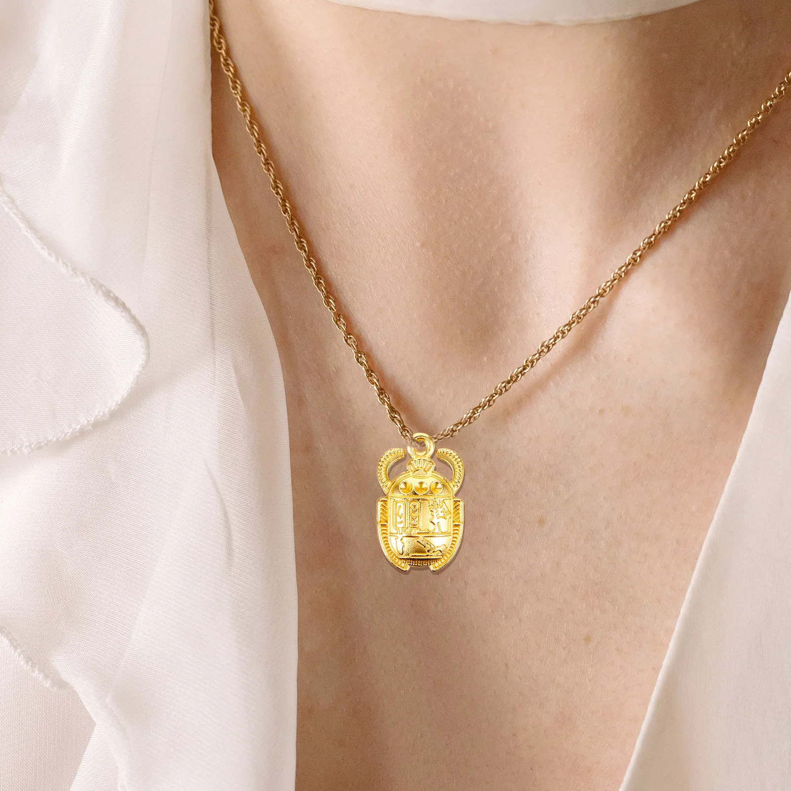 

30Pcs Beetle Charm Creative Metal Pendant DIY Jewelry Making Material Necklace Bracelet Earring Keychain Vintage Egyptian Beetle