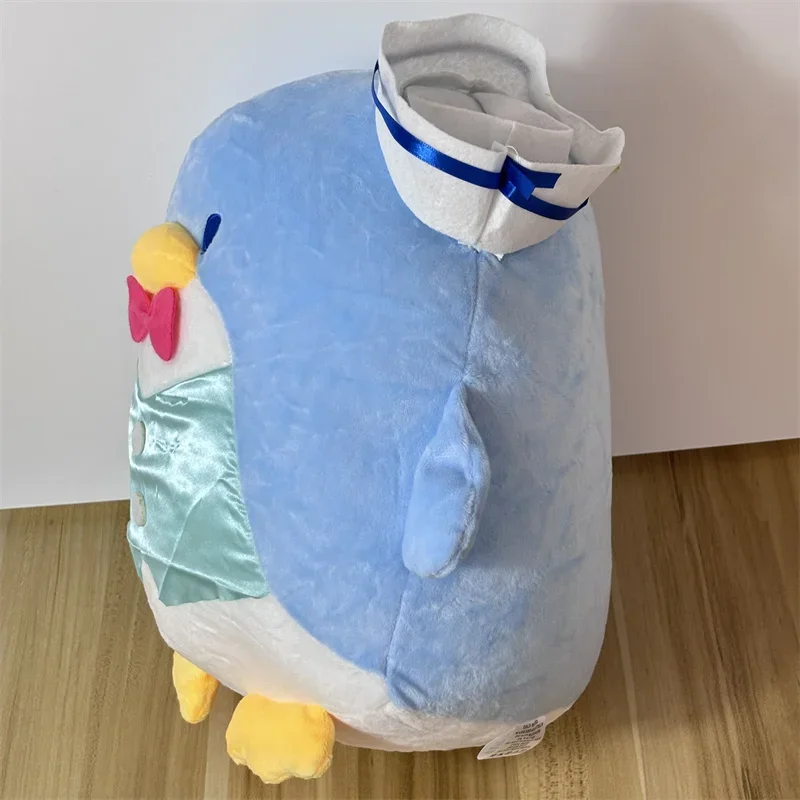 35/50cm Sanrio TuxedoSam Plush Doll Anime Penguin Back Cushion Throw Pillow Sofa Bed Home Decoration Birthday Xmas Gifts Toys